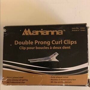 Marianna Double Prong Curl Clips